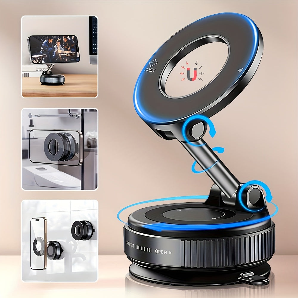 K007 Magnetic Car Phone Holder - 360 Foldable Mount